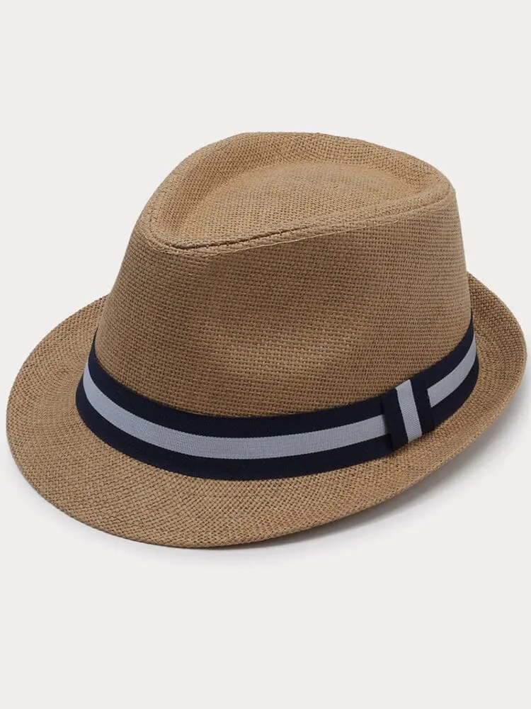 Summer Breezy Woven Beach Hat