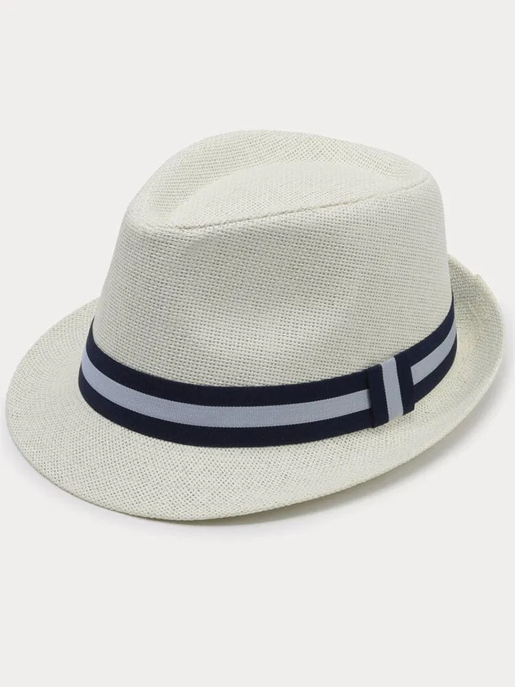Summer Breezy Woven Beach Hat