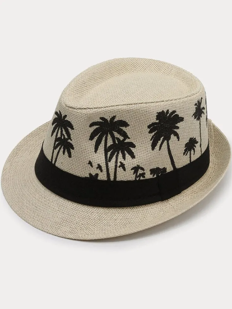 Summer Breezy Woven Beach Hat