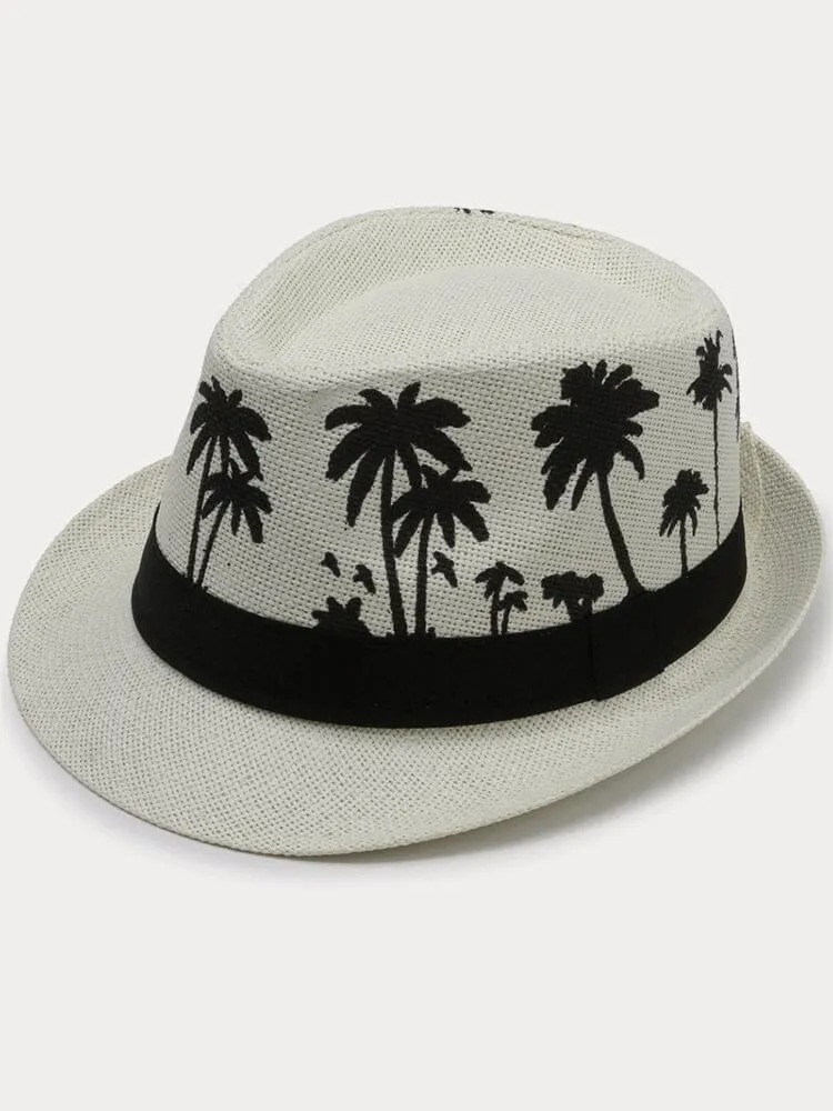 Summer Breezy Woven Beach Hat