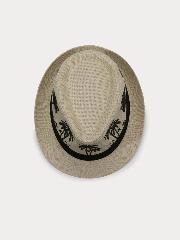 Summer Breezy Woven Beach Hat