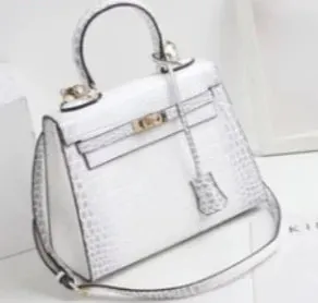 The Los Angeles Genuine Cow Leather Crocodile Bag