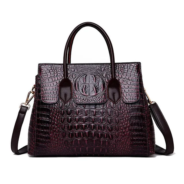 Vintage Genuine Leather Luxury Handbags