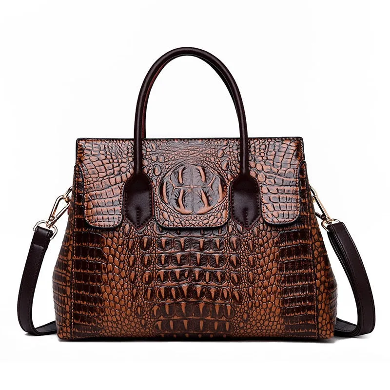 Vintage Genuine Leather Luxury Handbags