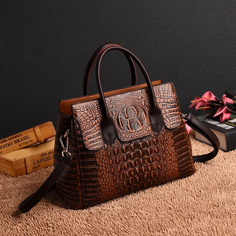 Vintage Genuine Leather Luxury Handbags