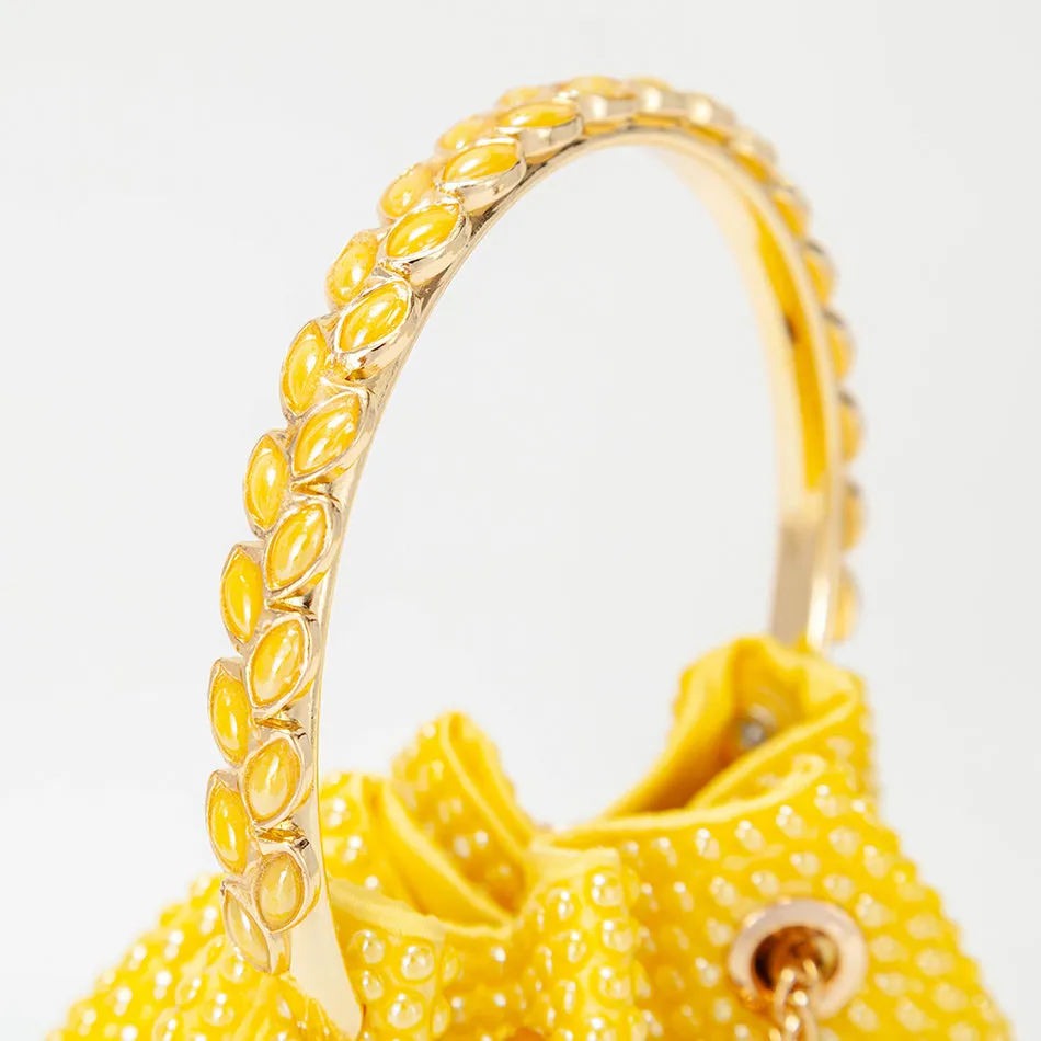 Women Ceramic Beads Tassel Crossbody Bags