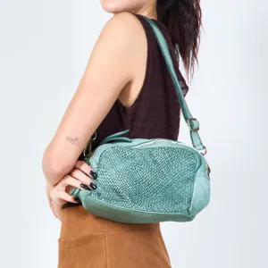 Woven crossbody leather bags wholesale