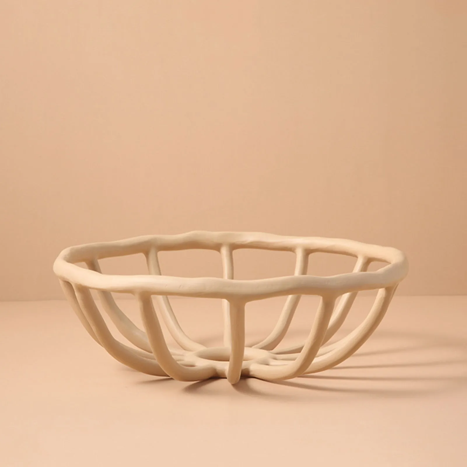 Woven Resin Fruit Basket