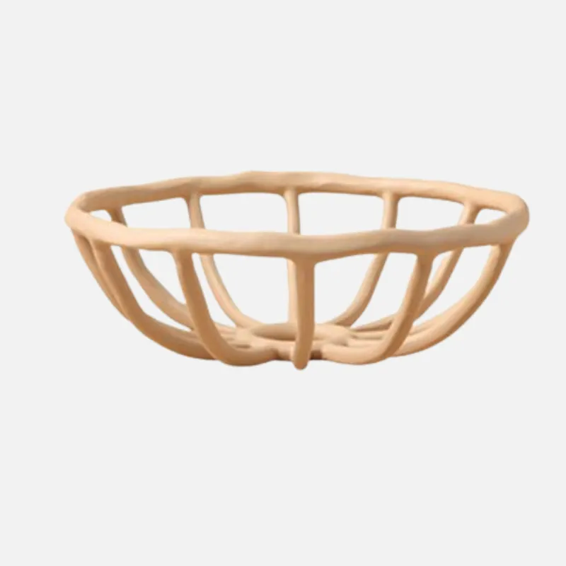 Woven Resin Fruit Basket