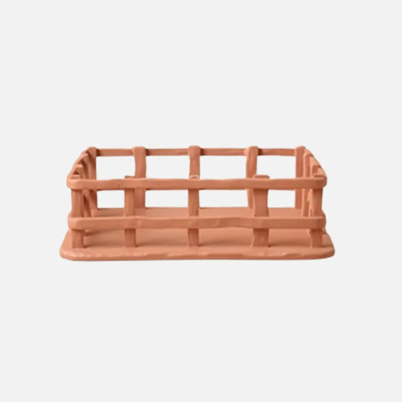 Woven Resin Fruit Basket
